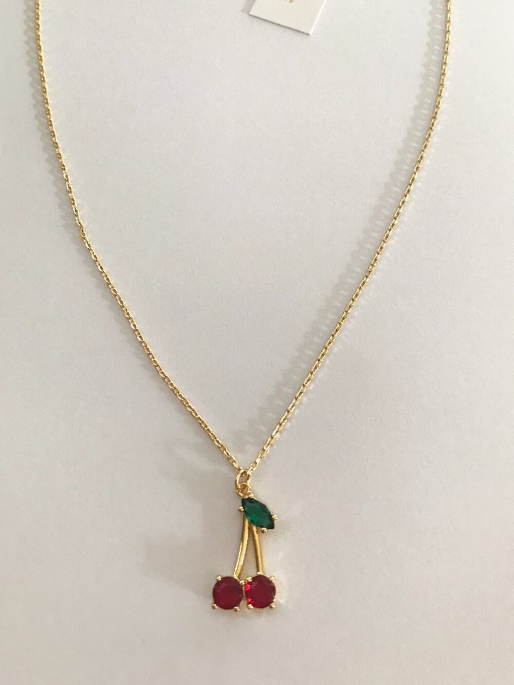 Kate Spade Cherry Pendant Short Necklace